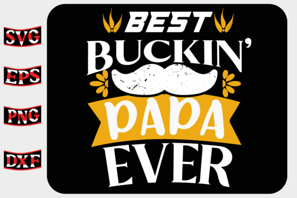 Best Cat Dad Ever T-Shirt Design