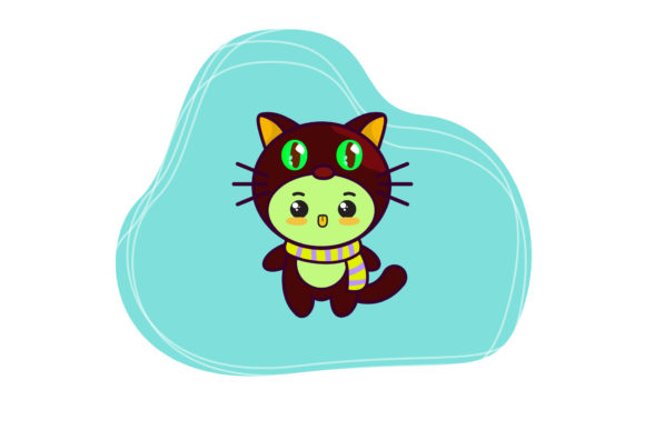 Cat Animal Costume Shape Background