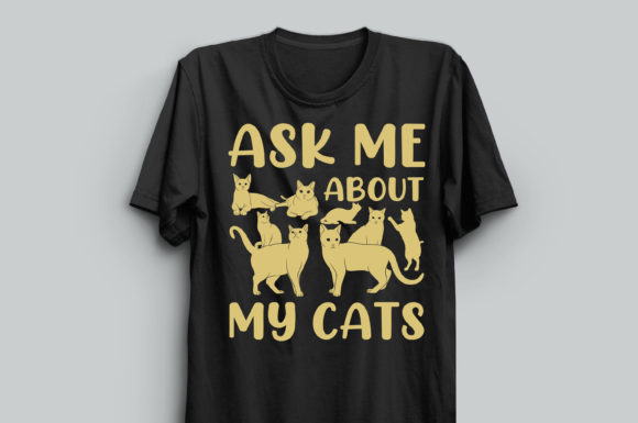 Cat's Lover T-shirt Design 101