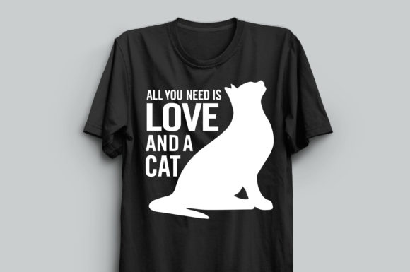 Cat's Lover T-shirt Design 21