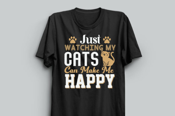 Cat's Lover T-shirt Design 37
