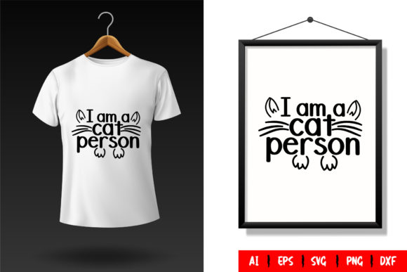 Cat T-Shirt Design Template 05