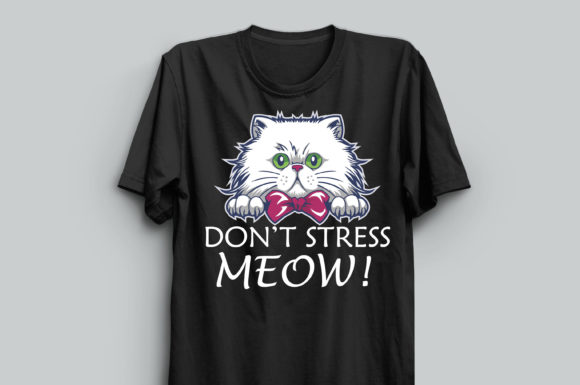 Cat’s Lover T-shirt Design 100